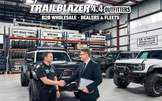 Off-road and 4x4 outfitters
