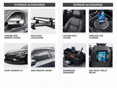 Exterior & Interior Accessories — application set